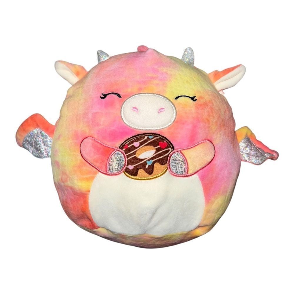 Squishmallows 8" Plush 2023 Valentines Day Squad Stuffed Animal Celestina Dragon
